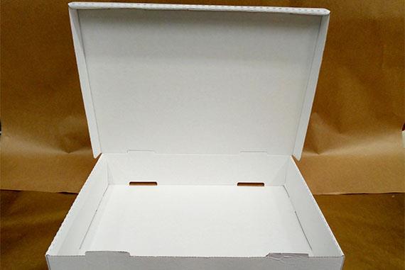 Porta torta cartone Pelle Bianco mm.310x310x70 Pz.20