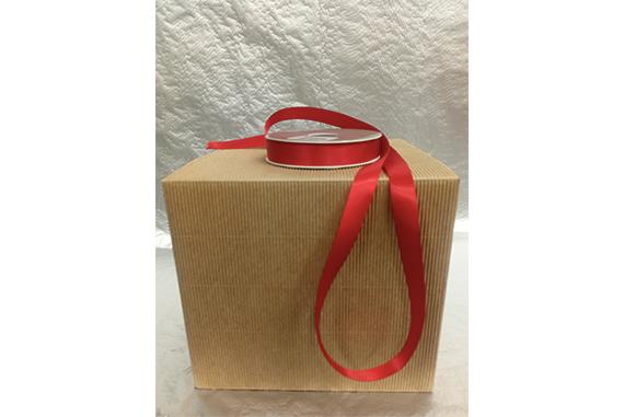 Nastro doppio raso 16mm x 25m - colore Rosso